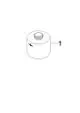 DORNBRACHT Spender Aufnahme, Wand ERSATZTEILE 90101052800 D. 60 x 49 mm Chrom, 90101052800-00 Galeriebild 2